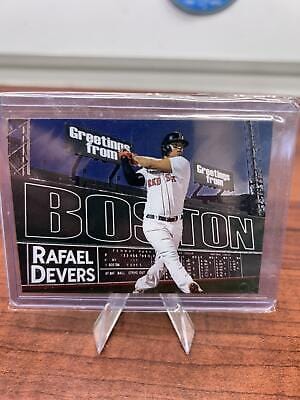 Cheap Sneaks Footwear/Sports Cards Baseball Card 2022 Topps Archives #OPC-4 Rafael Devers Oversized Topps Postcards