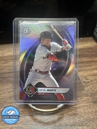Cheap Sneaks Footwear/Sports Cards Baseball Card 2022 Topps Bowman Platinum Ketel Marte #55  Arizona Diamondbacks