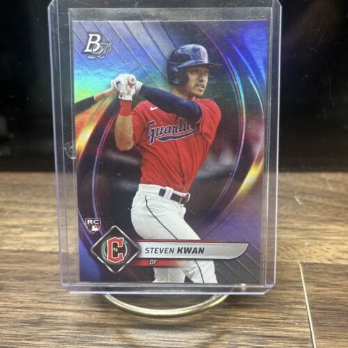 Cheap Sneaks Footwear/Sports Cards Baseball Card 2022 Topps Bowman Platinum Steven Kwan Rookie RC #66 Cleveland Guardia