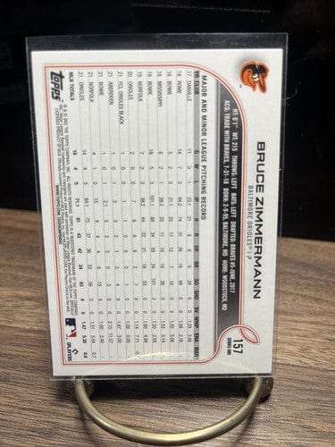 Cheap Sneaks Footwear/Sports Cards Baseball Card 2022 Topps Bruce Zimmermann Base #157 Baltimore Orioles