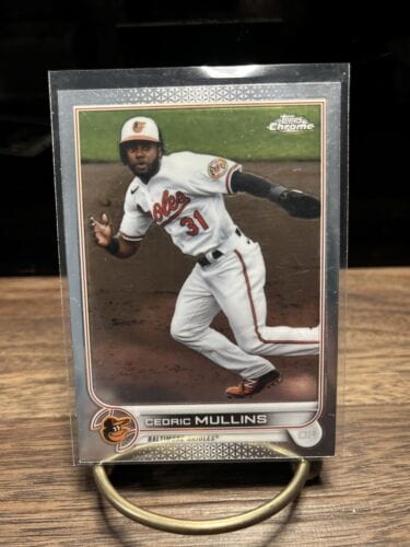 Cheap Sneaks Footwear/Sports Cards Baseball Card 2022 Topps Chrome #120 Cedrick Mullins Baltimore Orioles