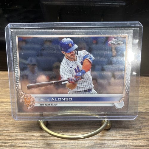 Cheap Sneaks Footwear/Sports Cards Baseball Card 2022 Topps Chrome #209 Pete Alonso New York Mets Base Card