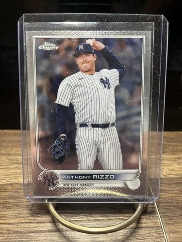 Cheap Sneaks Footwear/Sports Cards Baseball Card 2022 Topps Chrome #73 Anthony Rizzo - New York Yankees