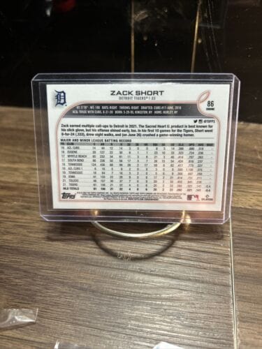 Cheap Sneaks Footwear/Sports Cards Baseball Card 2022 Topps Chrome #86 Zack Short Rookie Card RC