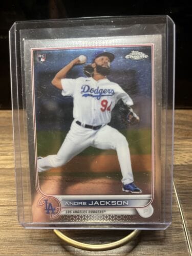 Cheap Sneaks Footwear/Sports Cards Baseball Card 2022 Topps Chrome Andre Jackson #121 Rookie RC Los Angeles Dodgers