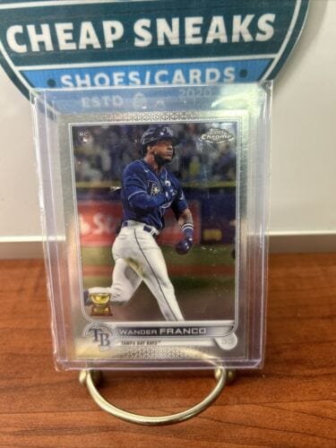 Cheap Sneaks Footwear/Sports Cards Baseball Card 2022 Topps Chrome Base #35 Wander Franco - Tampa Bay Rays