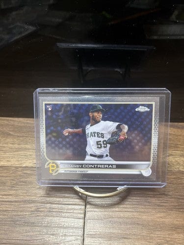 Cheap Sneaks Footwear/Sports Cards Baseball Card 2022 Topps Chrome Base #53 Roansy Contreras - Pittsburgh Pirates