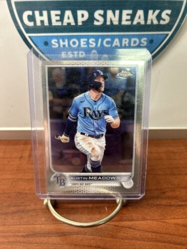 Cheap Sneaks Footwear/Sports Cards Baseball Card 2022 Topps Chrome Baseball Austin Meadows #10
