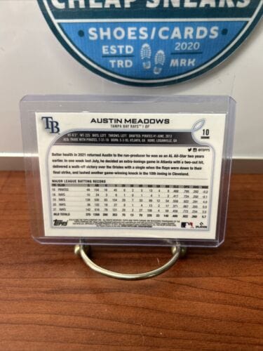 Cheap Sneaks Footwear/Sports Cards Baseball Card 2022 Topps Chrome Baseball Austin Meadows #10