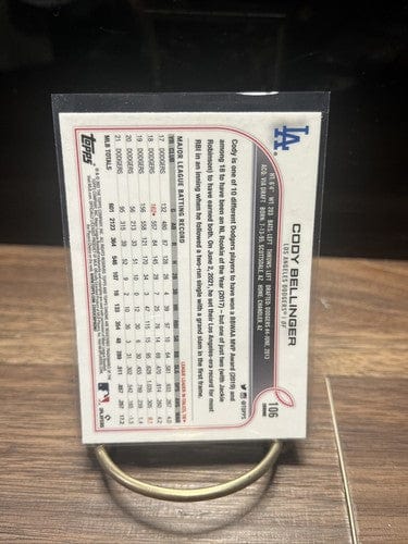 Cheap Sneaks Footwear/Sports Cards Baseball Card 2022 Topps Chrome Baseball Cody Bellinger #106