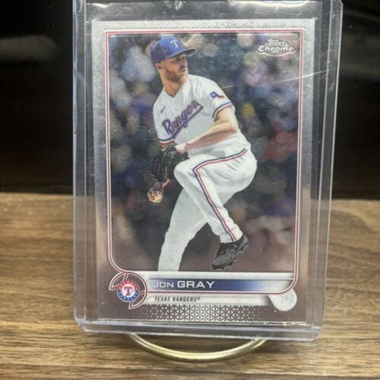 Cheap Sneaks Footwear/Sports Cards Baseball Card 2022 Topps Chrome Baseball Jon Gray Base #23 Texas Rangers