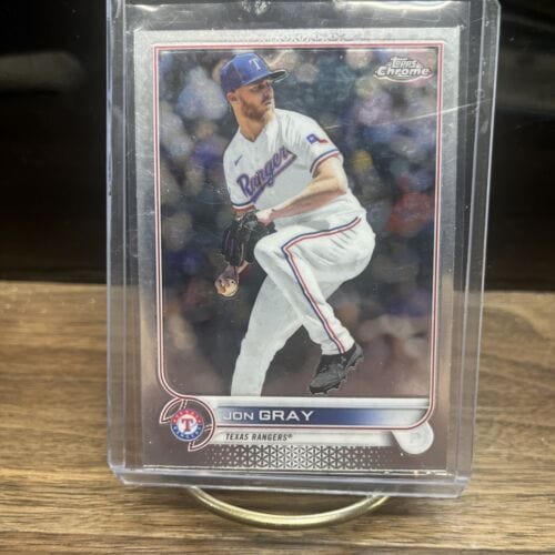 Cheap Sneaks Footwear/Sports Cards Baseball Card 2022 Topps Chrome Baseball Jon Gray Base #23 Texas Rangers