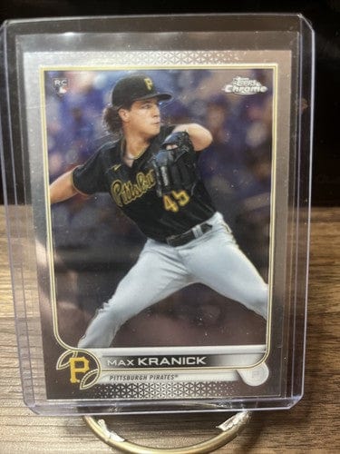 Cheap Sneaks Footwear/Sports Cards Baseball Card 2022 Topps Chrome Baseball Max Kranick RC #144 Rookie Pirates