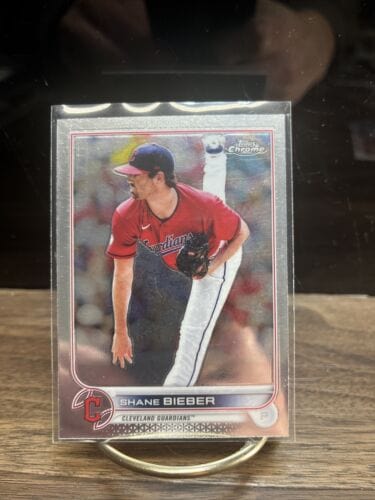Cheap Sneaks Footwear/Sports Cards Baseball Card 2022 Topps Chrome Baseball Shane Bieber Base #208 Cleveland Guardians