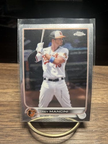 Cheap Sneaks Footwear/Sports Cards Baseball Card 2022 Topps Chrome Baseball Trey Mancini Base #72 Baltimore Orioles