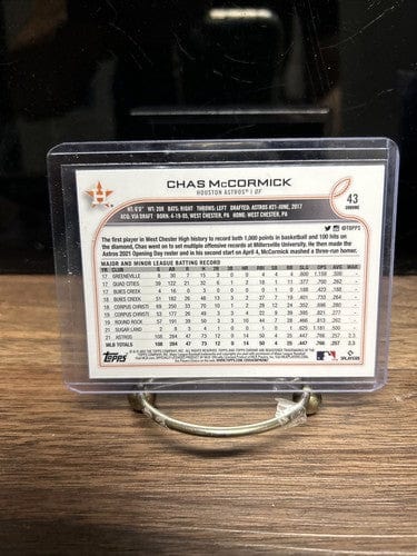 Cheap Sneaks Footwear/Sports Cards Baseball Card 2022 Topps Chrome Chas McCormick Rookie Card RC #43 MLB