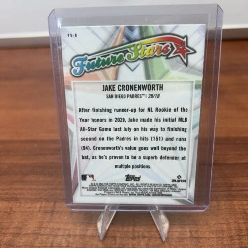Cheap Sneaks Footwear/Sports Cards Baseball Card 2022 Topps Chrome Jake Cronenworth Future Stars #FS-5 San Diego Padres