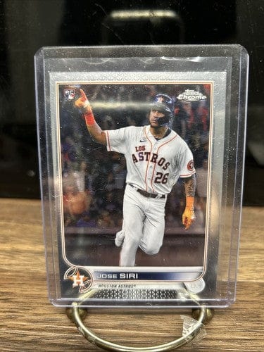 Cheap Sneaks Footwear/Sports Cards Baseball Card 2022 Topps Chrome Jose Siri RC #204 Houston Astros