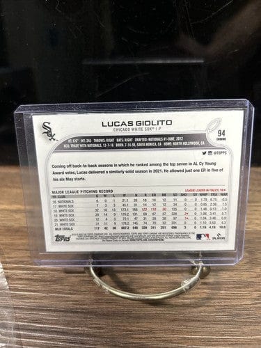 Cheap Sneaks Footwear/Sports Cards Baseball Card 2022 Topps Chrome  Lucas Giolito - Chicago White Sox #94