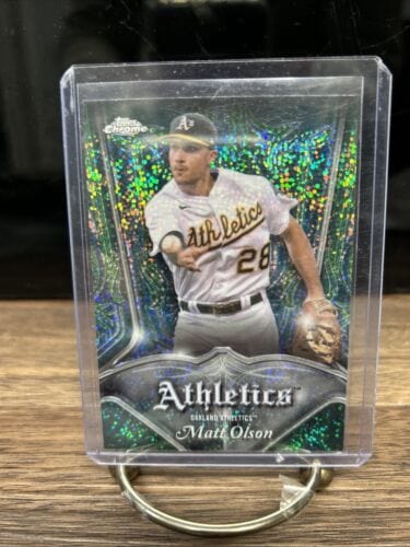 Cheap Sneaks Footwear/Sports Cards Baseball Card 2022 Topps Chrome Matt Olson Pinstriped #P-17  Oakland A's Atlanta Bra