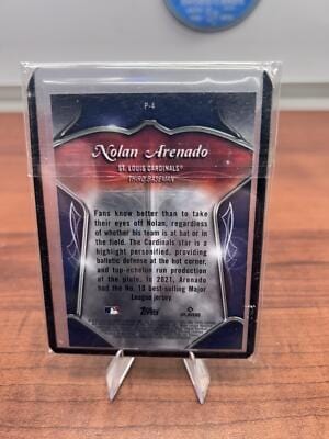 Cheap Sneaks Footwear/Sports Cards Baseball Card 2022 Topps Chrome #P-4 Nolan Arenado Pinstriped