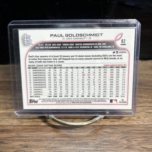 Cheap Sneaks Footwear/Sports Cards Baseball Card 2022 Topps Chrome Paul Goldschmidt Sepia Refractor #82 St. Louis Cardi