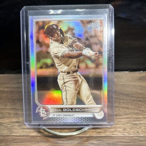 Cheap Sneaks Footwear/Sports Cards Baseball Card 2022 Topps Chrome Paul Goldschmidt Sepia Refractor #82 St. Louis Cardi