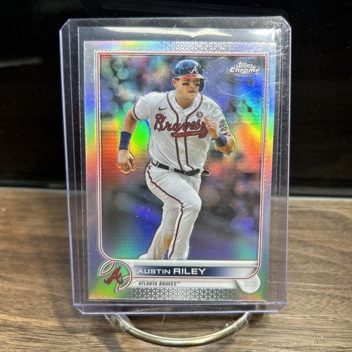 Cheap Sneaks Footwear/Sports Cards Baseball Card 2022 Topps Chrome Refractor Austin Riley #116 Atlanta Braves