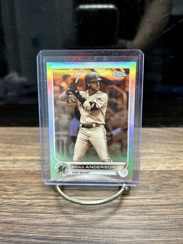 Cheap Sneaks Footwear/Sports Cards Baseball Card 2022 Topps Chrome Sepia Refractor #138 Brian Anderson - Miami Marlins