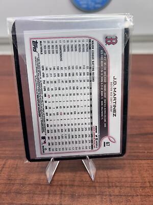 Cheap Sneaks Footwear/Sports Cards Baseball Card 2022 Topps Chrome Sonic #67 J.D. Martinez Refractor
