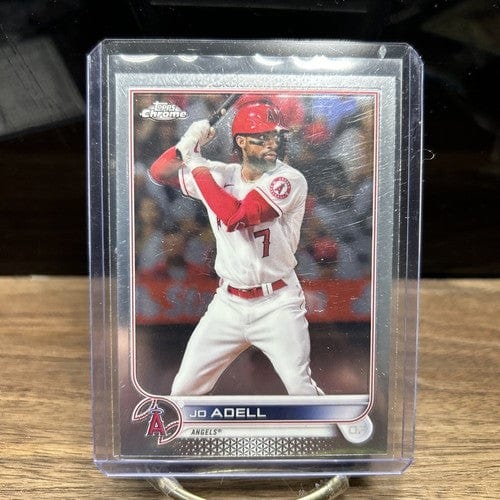 Cheap Sneaks Footwear/Sports Cards Baseball Card 2022 Topps Chrome Sonic Baseball #203 Jo Adell (Los Angeles Angels)