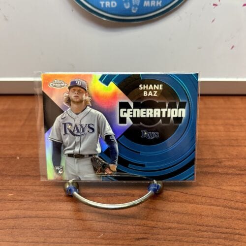 Cheap Sneaks Footwear/Sports Cards Baseball Card 2022 Topps Chrome Update Generation Now Shane Baz RC Tampa Bay Rays Ro