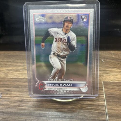 Cheap Sneaks Footwear/Sports Cards Baseball Card 2022 Topps Chrome Update Steven Kwan #USC178 Cleveland Guardians