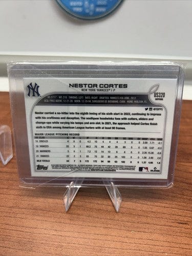 Cheap Sneaks Footwear/Sports Cards Baseball Card 2022 Topps Chrome Update #US320 Nestor Cortes Sapphe