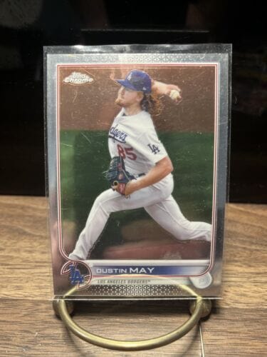 Cheap Sneaks Footwear/Sports Cards Baseball Card 2022 Topps Chrome Update #USC40 Dustin May Los Angeles Dodgers