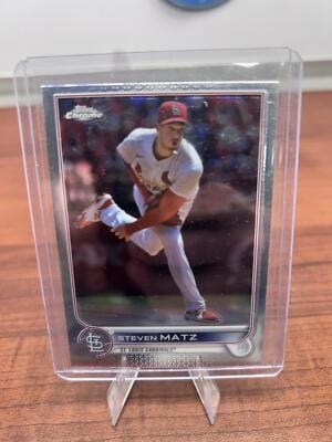 Cheap Sneaks Footwear/Sports Cards Baseball Card 2022 Topps Chrome Update #USC47 Steven Matz