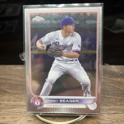 Cheap Sneaks Footwear/Sports Cards Baseball Card 2022 Topps Chrome USC120 Corey Seager Texas Rangers