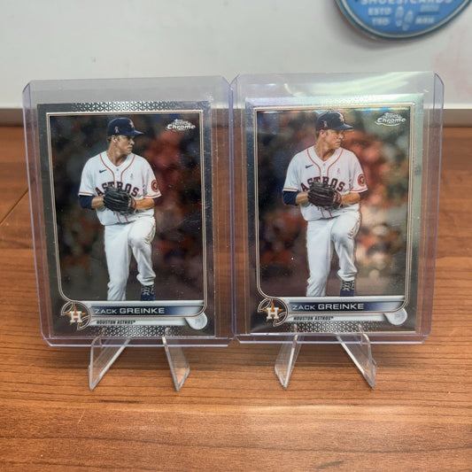Cheap Sneaks Footwear/Sports Cards Baseball Card 2022 Topps Chrome Zack Greinke Houston Astros #5