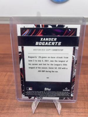 Cheap Sneaks Footwear/Sports Cards Baseball Card 2022 Topps Fire #54 Xander Bogaerts