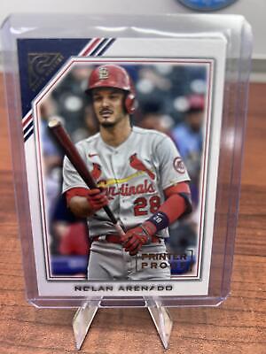 Cheap Sneaks Footwear/Sports Cards Baseball Card 2022 Topps Gallery #124 Nolan Arenado Printer Proof