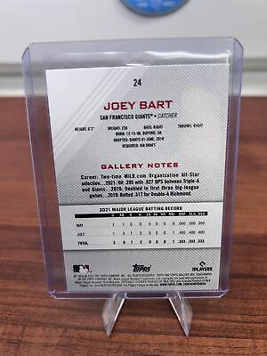 Cheap Sneaks Footwear/Sports Cards Baseball Card 2022 Topps Gallery #24 Joey Bart