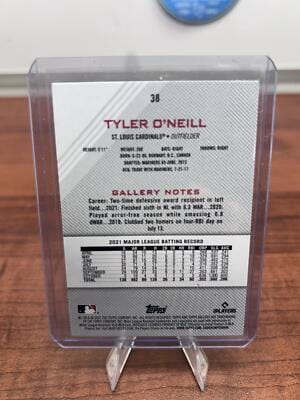 Cheap Sneaks Footwear/Sports Cards Baseball Card 2022 Topps Gallery #38 Tyler O'Neill