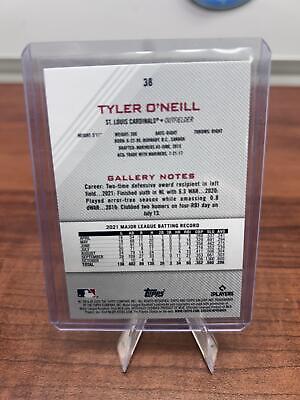 Cheap Sneaks Footwear/Sports Cards Baseball Card 2022 Topps Gallery #38 Tyler O'Neill Rainbow Foil