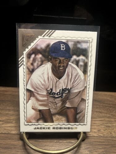 Cheap Sneaks Footwear/Sports Cards Baseball Card 2022 Topps Gallery #42 Jackie Robinson - Brooklyn Dodgers