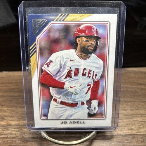 Cheap Sneaks Footwear/Sports Cards Baseball Card 2022 Topps Gallery #83 Jo Adell Los Angeles Angels
