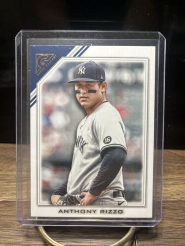 Cheap Sneaks Footwear/Sports Cards Baseball Card 2022 Topps Gallery Baseball ANTHONY RIZZO #19 New York Yankees