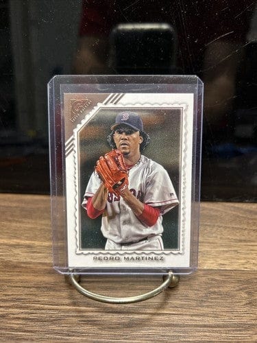 Cheap Sneaks Footwear/Sports Cards Baseball Card 2022 Topps Gallery Baseball Pedro Martinez #10 Boston Red Sox HOF