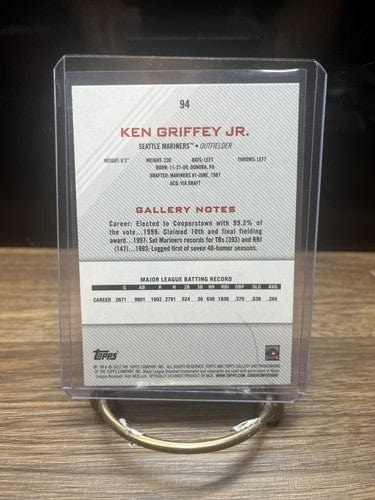 Cheap Sneaks Footwear/Sports Cards Baseball Card 2022 Topps Gallery Ken Griffey Jr. NM Seattle Mariners HOF #94