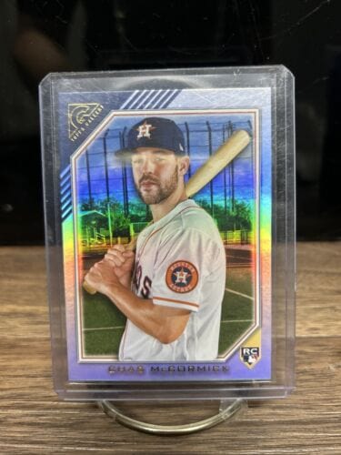 Cheap Sneaks Footwear/Sports Cards Baseball Card 2022 Topps Gallery Rainbow Foil Chas McCormick #198 Rookie RC Astros