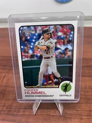Cheap Sneaks Footwear/Sports Cards Baseball Card 2022 Topps Heritage #504 Cooper Hummel